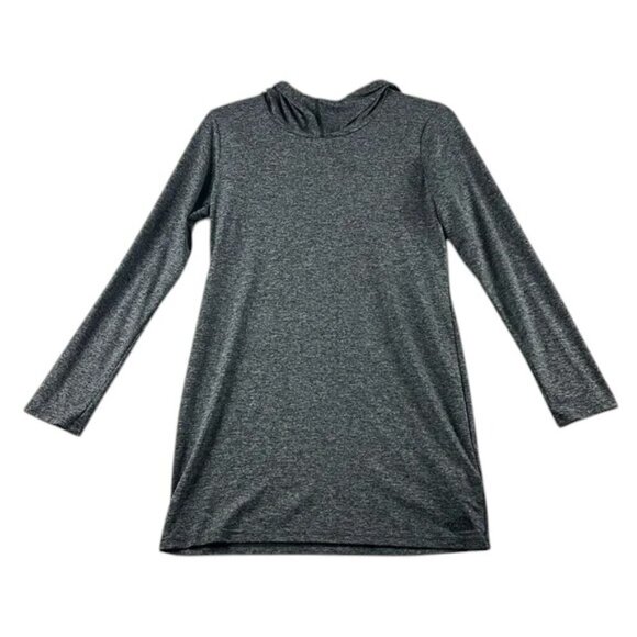 The North Face Tunic Too Grey Casual Hood Size M - Picture 1 of 5
